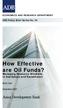 How Effective are Oil Funds? Managing Resource Windfalls in Azerbaijan and Kazakhstan. Norio Usui ECONOMICS AND RESEARCH DEPARTMENT