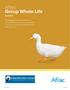 Aflac Group Whole Life