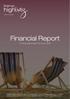 Financial Report For the year ended 30 June 2016