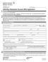 Individual Retirement Account (IRA) Application Type of IRA