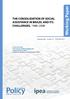 THE CONSOLIDATION OF SOCIAL ASSISTANCE IN BRAZIL AND ITS CHALLENGES,