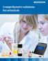 Comprehensive solutions for urinalysis