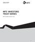 ANNUAL REPORT December 31, 2012 INVESTORS TRUST SERIES MFS. MFS Variable Insurance Trust VGI-ANN