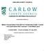 CARLOW COUNTY COUNCIL CANDIDATES INFORMATION BOOKLET