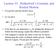 Lecture 33: Rutherford s Formula, and Rocket Motion