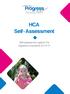 HCA Self-Assessment. Self-assessment against the regulatory standards 2014/15