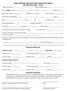 TEXAS PEDIATRIC SPECIALTIES AND FAMILY SLEEP CENTER REGISTRATION FORM ADULT