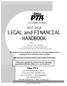 LEGAL and FINANCIAL HANDBOOK