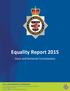 Equality Report Avon and Somerset Constabulary