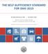 THE SELF-SUFFICIENCY STANDARD FOR OHIO 2015