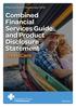 Combined Financial Services Guide and Product Disclosure Statement TravelCare scti.com.au