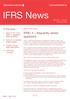 IFRS News. IFRIC 4 frequently asked questions. Shedding light on the IASB s activities* In this issue. *connectedthinking. Issue of the month