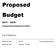 Proposed Budget. City of Seagraves. This budget includes a proposed tax rate of Tel Hill