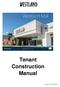 Tenant Construction Manual