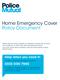 Home Emergency Cover Policy Document