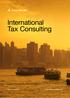 International Tax Consulting