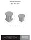 Assembly Instructions. Pub / Bistro Table. Builds either Pub Table or Bistro Table.