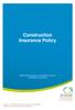 Construction Insurance Policy