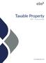 Taxable Property. SIPP - Technical Note.