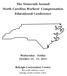 The Sixteenth Annual North Carolina Workers Compensation Educational Conference