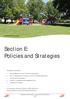 Section E: Policies and Strategies