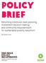 Policy Brief. Reforming commune-level planning, investment decision making and community empowerment for sustainable poverty reduction 1