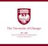 The University of Chicago Financial Statements and Supplemental University Information
