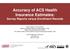 Accuracy of ACS Health Insurance Estimates: Survey Reports versus Enrollment Records