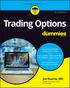 Trading Options. 3rd Edition. by Joe Duarte, MD