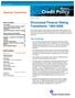 Credit Policy. Structured Finance Rating Transitions: Special Comment. Moody s. Key Findings. March Table of Contents: