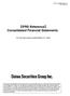IFRS Reference Consolidated Financial Statements