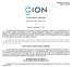 CĪON INVESTMENT CORPORATION. Supplement No. 3 dated November 9, Prospectus dated September 25, 2018