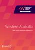 Western Australia 2018 STATE PREMIUMS & BENEFITS