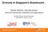 Diversity in Singapore s Boardrooms