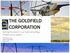 THE GOLDFIELD CORPORATION