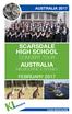SCARSDALE HIGH SCHOOL CONCERT TOUR