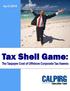 April Tax Shell Game: The Taxpayer Cost of Offshore Corporate Tax Havens