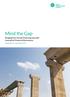 Mind the Gap. Bridging the Climate Financing Gap with Innovative Financial Mechanisms. Insight Brief 1 / November 2016