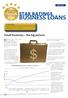BUSINESS LOANS STAR RATINGS. Despite the recent Hockey Hiccup, Small business the big picture. June 2014