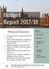 Budget Report 2017/18