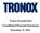Tronox Incorporated Consolidated Financial Statements December 31, 2011