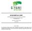 GIYANI METALS CORP. CONDENSED INTERIM CONSOLIDATED FINANCIAL STATEMENTS FOR THE THREE AND NINE MONTHS ENDED SEPTEMBER 30, 2018