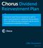 Chorus Dividend. Reinvestment Plan. Offer Document