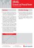 ISRAEL. Economic and Financial Review. Summary. Portfolio Strategy. February 7,2013 / Issue No. 268