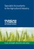 Specialist Accountants to the Agricultural Industry