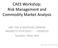 CAES Workshop: Risk Management and Commodity Market Analysis