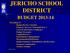 JERICHO SCHOOL DISTRICT