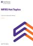 MFRS Hot Topics. Costs of an initial public offering. January 2018