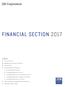 FINANCIAL SECTION 2017