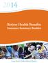 Retiree Health Benefits Insurance Summary Booklet